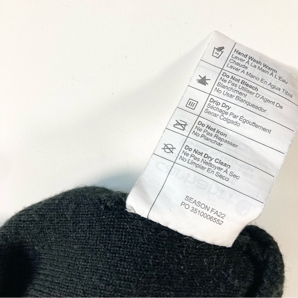 Carhartt Beanie Hat in Black - Picture 8 of 8
